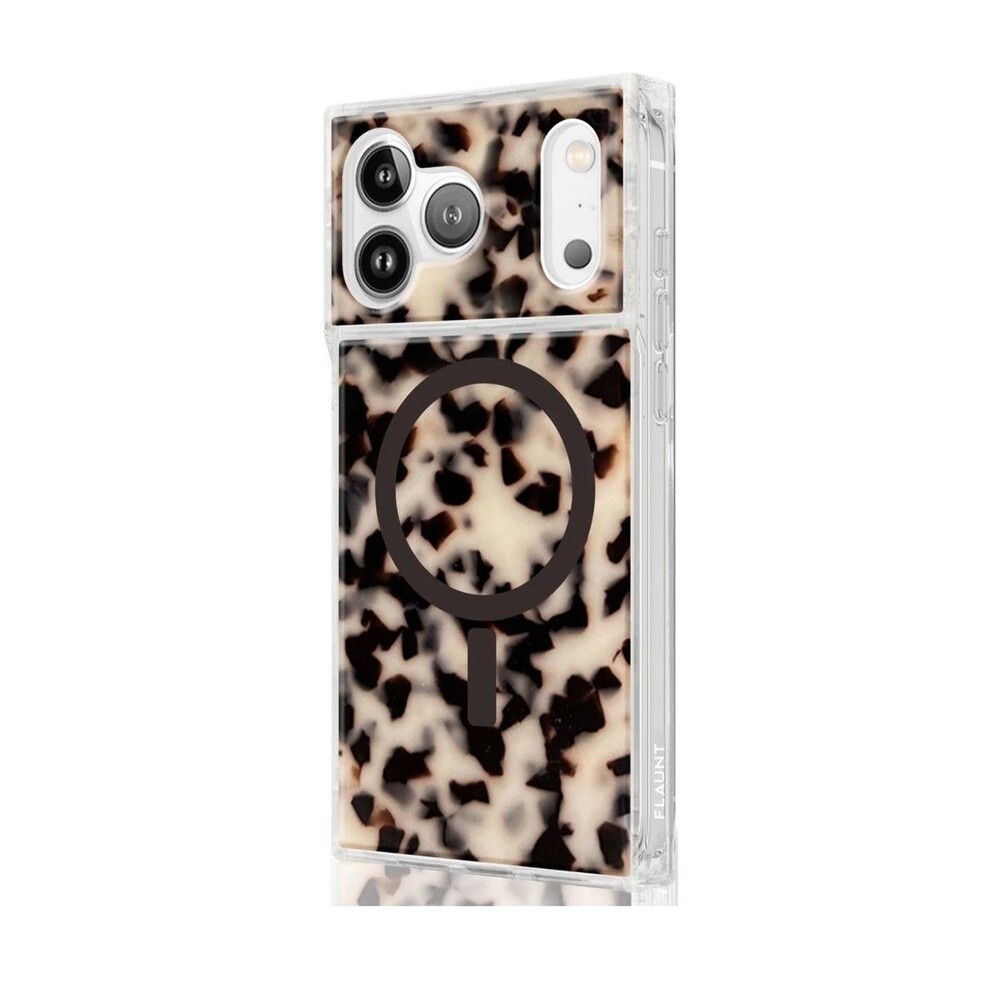 Square by Flaunt Tortoise Shell Back Case iPhone 17 Pro MagSafe